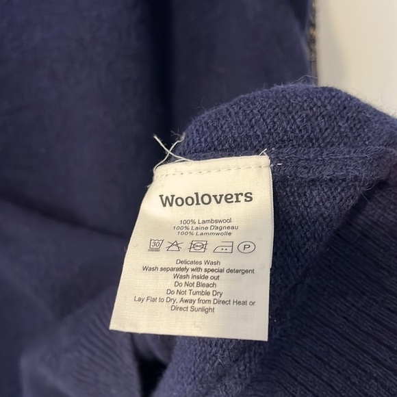 WoolOvers Lambswool Tunic Studded Jeweled Size L - Picture 6 of 7